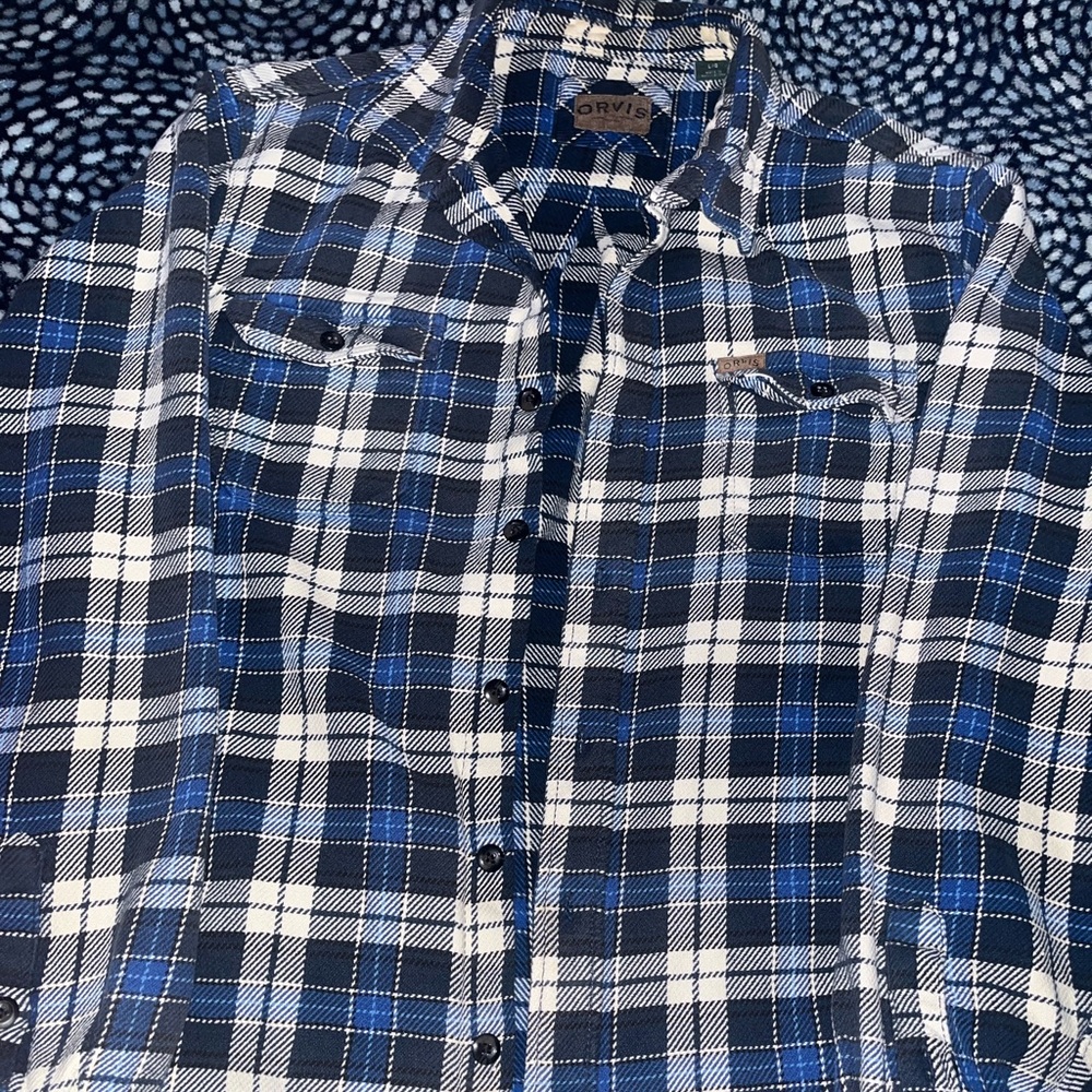 Orvis flannel jacket